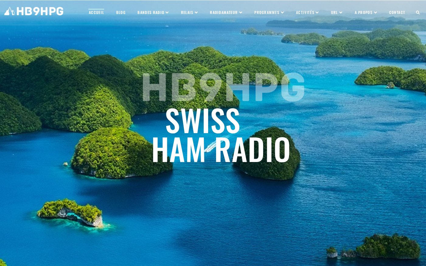 Site personnel de radioamateur HB9HPG